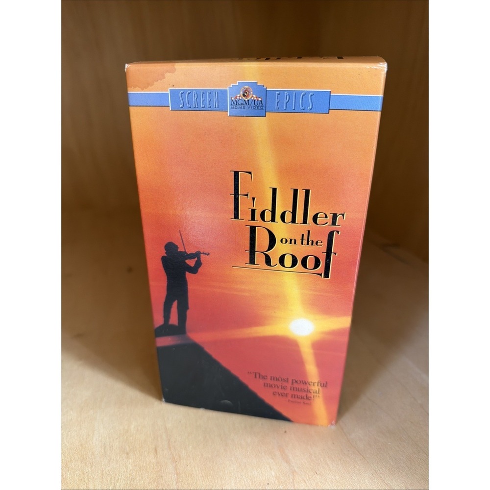 Vintage VHS Movie Fiddler On The Roof 1996